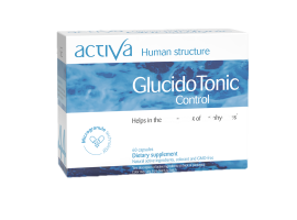 Activa Human Structure GlucidoTonic, 60 vege caps